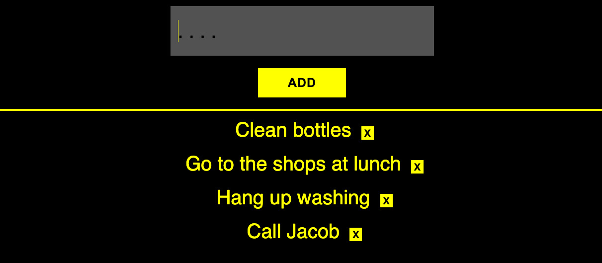 ToDo App Sample